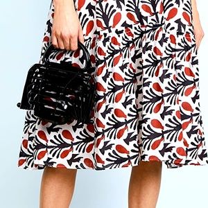 Cult Gaia Acrylic Lileth Bag in Black
